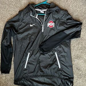 Mens Nike Ohio State quarter zip pullover - XL